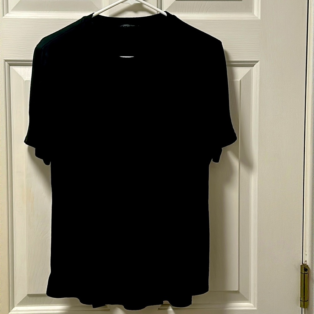 Shein Basic Black Tunic Tee Size 2X